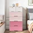 thumbnail image 1 of Plastic Drawers Dresser Storage Cabinet Dresser Organizer with Drawers, 1 of 13