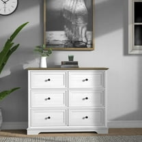 6 Drawers Cabinet Bedroom Dresser Chest Of Drawers