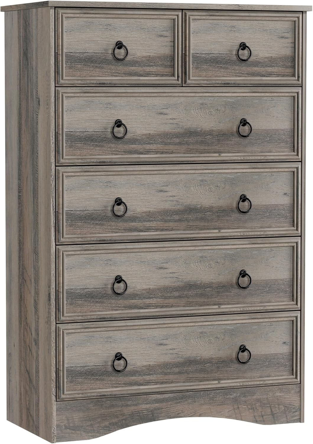 Tall Grey Dresser