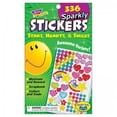thumbnail image 1 of (6 Ea) Sticker Pad Sparkly Stars Hearts & Smiles, 1 of 2