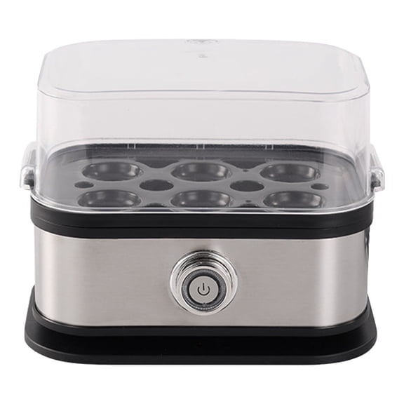 6-Egg Electric Egg Cooker, Torqee Compact Quick Egg Steamer, Kitchen Egg Boiler, for Breakfast Prep, Home Kitchen and Daily Use, US Plug