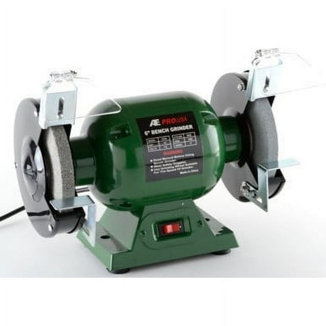 6" Electric Powered Bench Top Grinder Benchtop Sharpener Power Tool