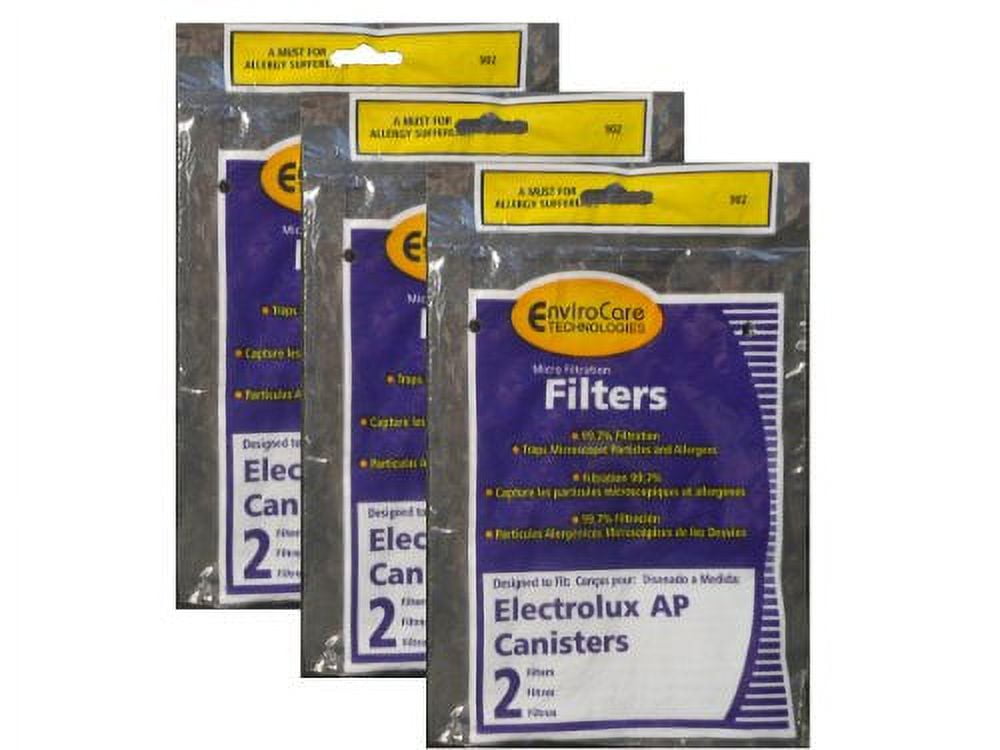 6 Ersatz-Auspufffilter Für Electrolux/Aerus Staubsauger 2100, 6500 Epic – Passend Für Viele Modelle