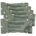 thumbnail image 1 of 6" Emergency Bandage, Compression Trauma Wound Dressing, Medical Sterile Vacuum Sealed, Combat Tactical First Aid Kit IFAK Supplies, 5 Count, 1 of 7