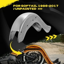 6'' Extended Steel Rear Fender for 86-17 Harley Heritage Softail Classic FLSTC