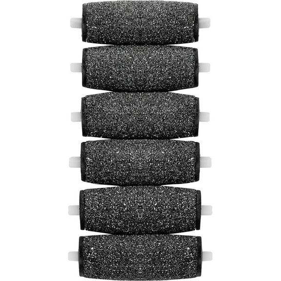 6 Extra Coarse Refill for Roller Refill Heads Compatible with PediPefect Electronic Foot File