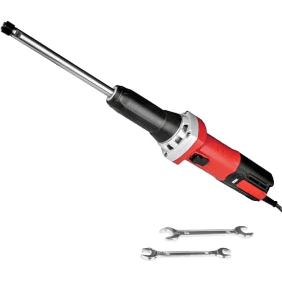 6" Extra Long Extension Electric Die Grinder, 1/4" Variable Speed Corded Power Die Grinder, Heavy Duty Die Grinder Tool for Metal Grinding, Polishing, Deburring, Welding Repair, 10000-33000 RPM