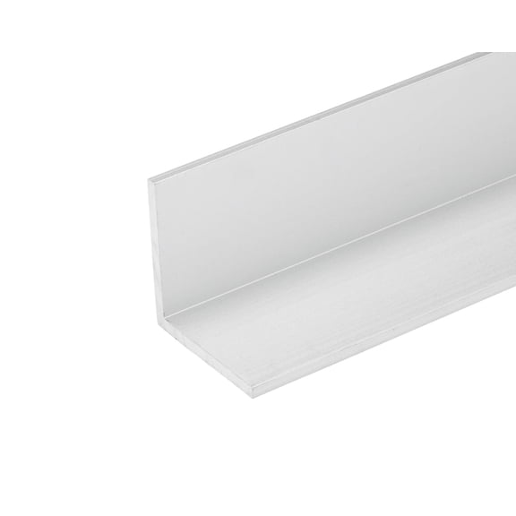 6 FT- 2" x 1/16" Clear Anodized Aluminum Angle 6063 Alloy T-6 Temper