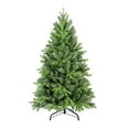 thumbnail image 1 of 6 FT Artificial Christmas Tree,  Without Lights, 1032 PE/PVC Hybrid Tips,  Indoor Use, with a Foldable Metal Stand, 1 of 6