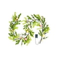 thumbnail image 1 of 6 FT Lighted Easter Egg Garland, Artificial Spring Garland with LED Lights, Decorative Egg Vine for Fireplace Mantel Stair Railing, Indoor Outdoor Holiday Party Home Wall Décor, 1 of 6