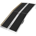 2 Ft Ramp 6 FT Portable Wheelchair Ramp for Home Step, Aluminum Handicap, Non ...