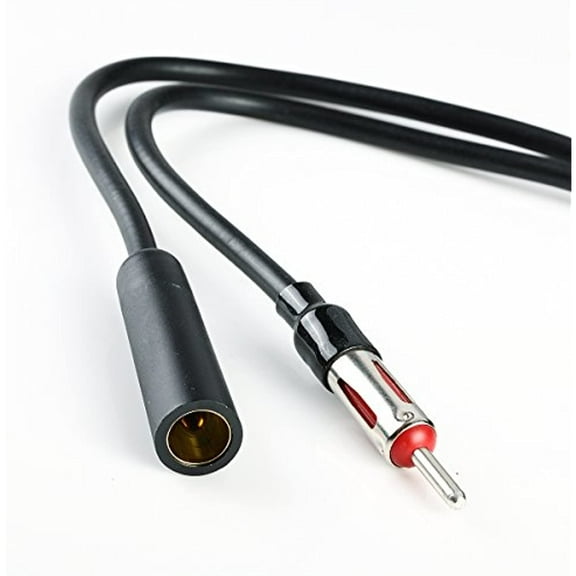 6 FT Universal Male to Female Extension Radio AM/FM Car Antenna Adapter Cable
