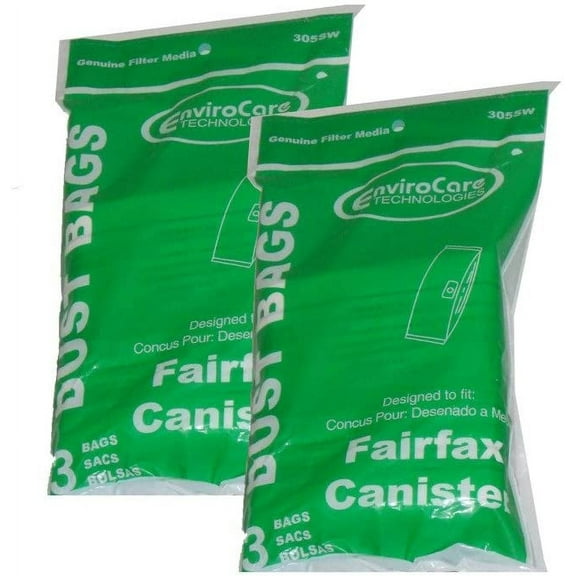 6 Fairfax 305SW FX-1A Model S1 & TrendVac Canister Vacuum Bags 405272 SCPD7