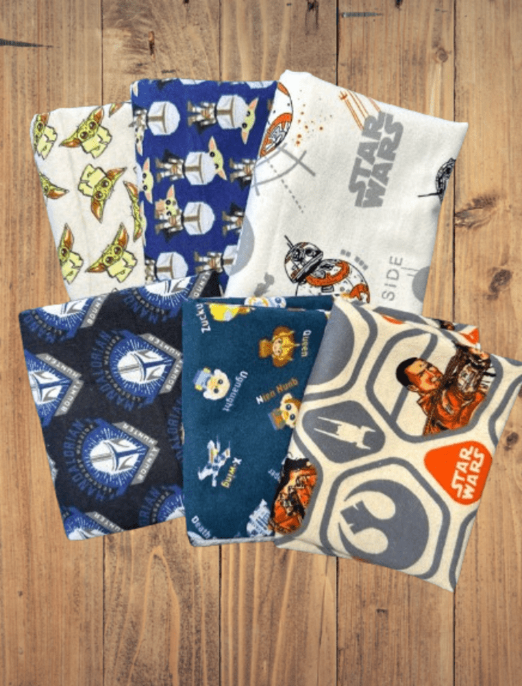 Fat Quarters Assorted Star Wars Flannel Fat Quarter Bundle