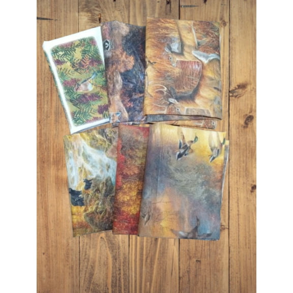6 Fat Quarters - Assorted Whitetail Country Fat Quarter Bundle