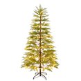 thumbnail image 1 of 6 Feet Artificial Full Christmas Tree Includes LED Lights and Metal Stand, 612 Tips Full Tree,Xmas Decoration, 1 of 7
