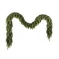 thumbnail image 1 of 6 Feet Christmas Cedar Garland Thick Realistic Green Cedar Needles for Winter Home Mantel Fireplace Holiday Decoration, 1 of 3