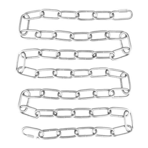 6 Feet Lighting Chain with Connection Locks Metal Pendant Chandelier Chain for Light Fixture, Swag Lamp