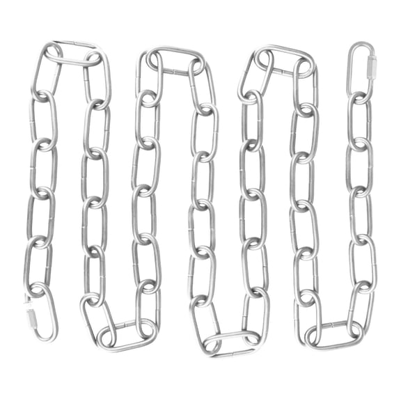 6 Feet Lighting Chain with Connection Locks Metal Pendant Chandelier Chain for Light Fixture, Swag Lamp