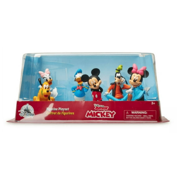 6 Figurine Playset Mickey Mouse Clubhouse Junior Minnie Pluto Goofy Daffy Duck