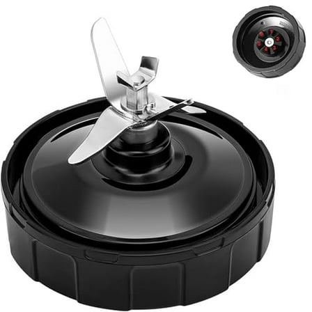 6 Fin Male Blade Compatible with Ninja Blender BL480W-70 BL450-70 BL451-70 BL454-70 BL455-70 BL481-70,Fit for 18oz,24oz and 32oz Cups (6 Fins,Male)