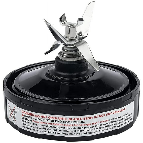 6 Fins Blender Blade Replacement Extractor Blade for Blender Parts Auto IQ