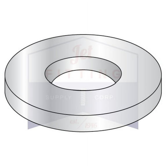 #6 Flat Washers | Type B Regular | Steel | Zinc (Quantity: 10000)