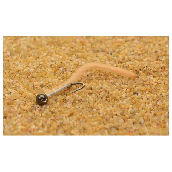 6 Flies - Tungsten San Juan Worm Jig Head Fly - Euro Nymph - Hanak