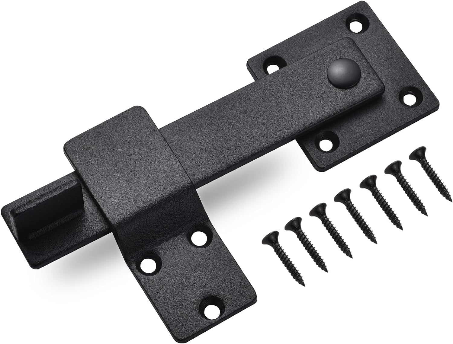 6 Barn Door Flip Gate Latch,Heavy Duty Stainless Steel Gate Latch Sliding Door Latch For Fence Shed Cabinet Farm Gates