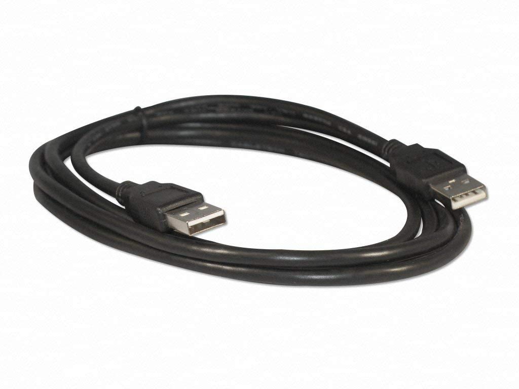 6 Foot Black USB 2.0 High Speed Male A To Male A Cable - Walmart.com