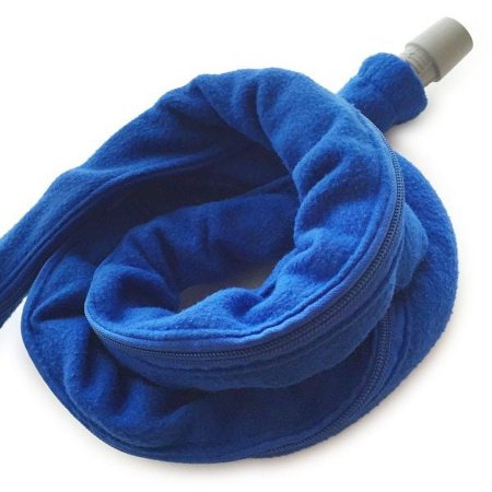 6 Foot Tender Tube Reversable Soft Fleece CPAP & Hose Cover-sum-2420 (Blue)