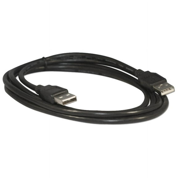 6 Foot USB 2.0 Type A Male to Type A Male Charging Cable Cord