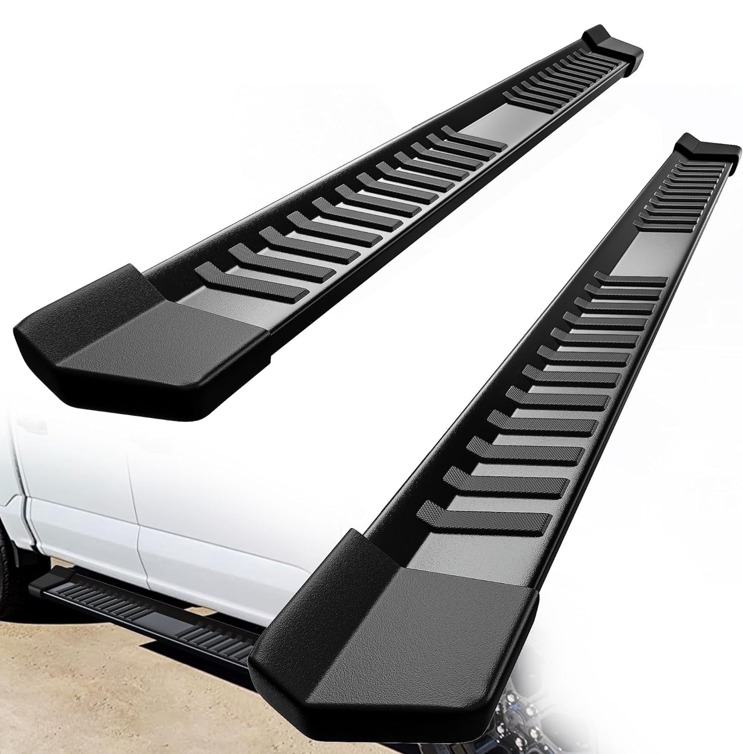 AutoBull 6" Running Boards for 2015-2026 Ford F150 Super Crew Cab(4 Full-Size Doors), Running Board Side Step Nerf Bar,OE Style
