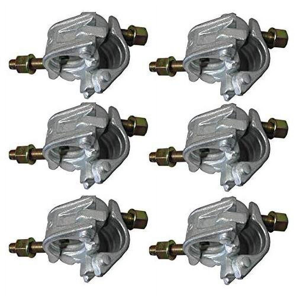 6 Galvanized Right Angle Clamps Aka Rigid Clamps Cheeseborough