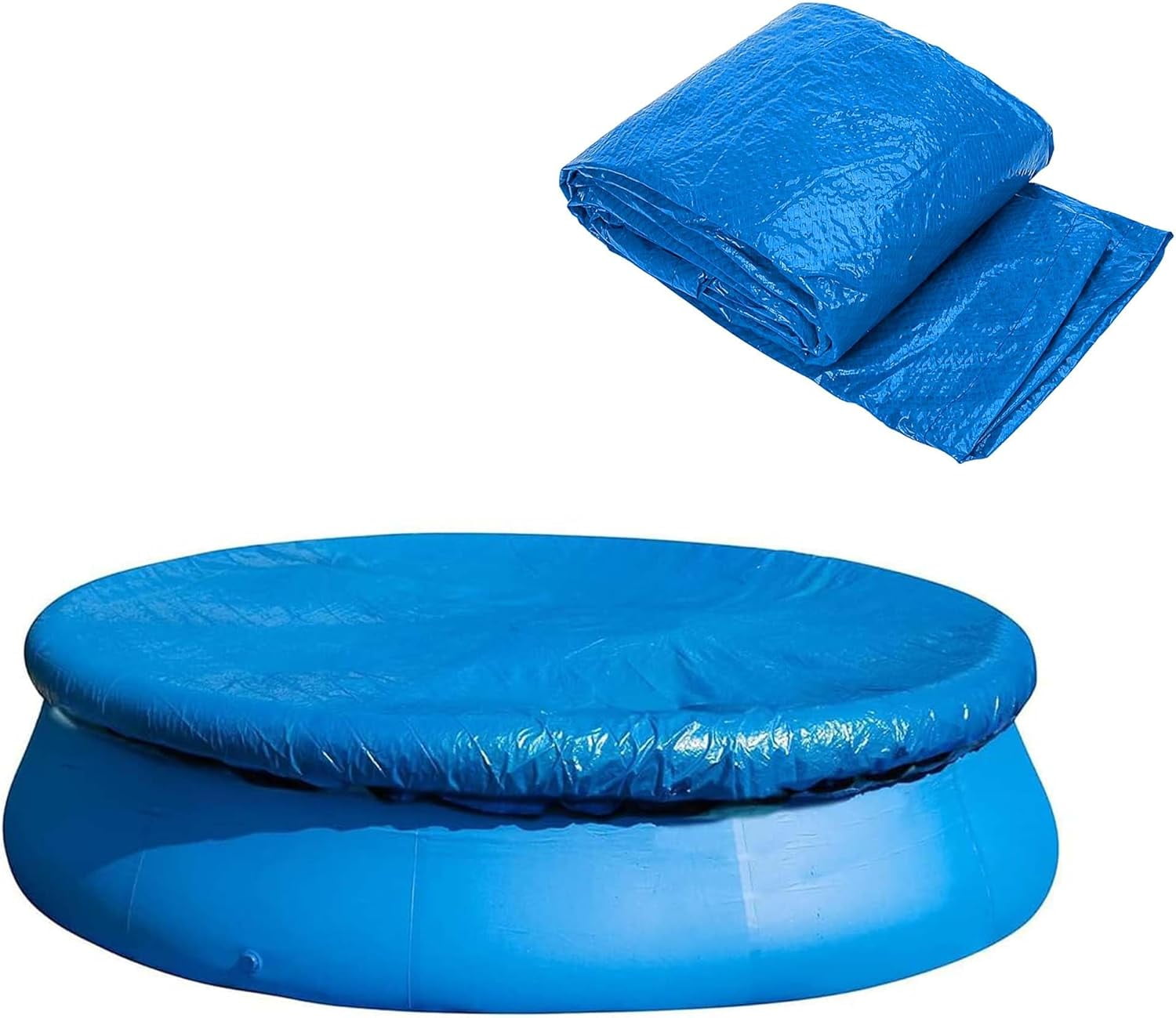 6 Ft Dust Pool Cover Protector-Solar Cover for Round Frame Pools-Pool ...