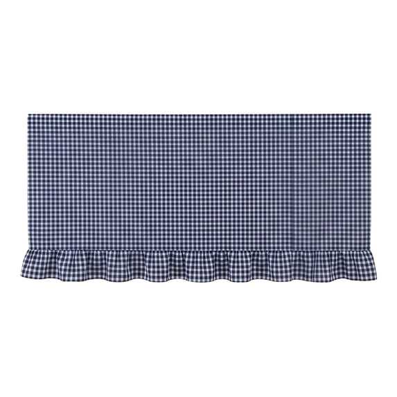 6 Ft Table Skirt, Ruffled Checkered Table Cover, Buffalo Plaid Table Skirt, Gathered Tablecloth Skirt, Teacher Desk Skirt, Grid Pattern Table Drape for Banquet & Farmhouse Decoration