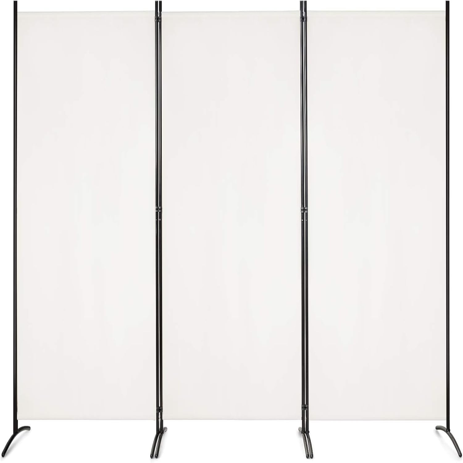 Giantex 6-Foot Tall 3-Panel Room Divider - Portable Privacy Screen For Bedroom, Office, Studio - View #11