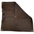 thumbnail image 1 of 6 Ft. x 20 Ft. Brown Windscreen Privacy Shade Mesh Tarp, 1 of 2