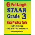 thumbnail image 1 of 6 Full-Length STAAR Grade 3 Math Practice Tests: Extra Test Prep to Help Ace the STAAR Grade 3 Math Test, (Paperback), 1 of 1