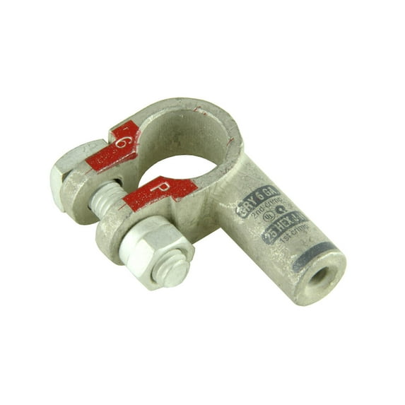 6 Ga. Positive Left Elbow Battery Terminal - (1 Per Package)
