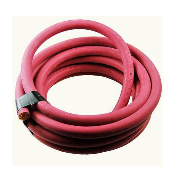 6 Ga. Red Welding Cable - (price per 10 feet)