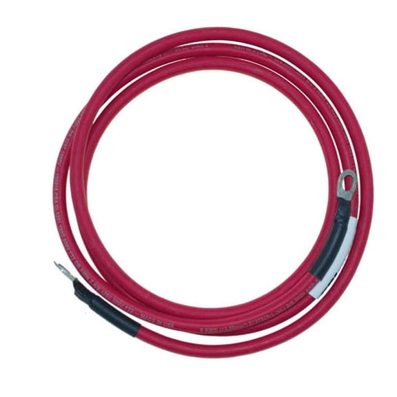 OEM Grade CDI Electronics 6 AWG Marine Battery Cable Compatible with Mercury Mariner MerCruiser Outboard 72 Inch Red Positive 941-0606-R