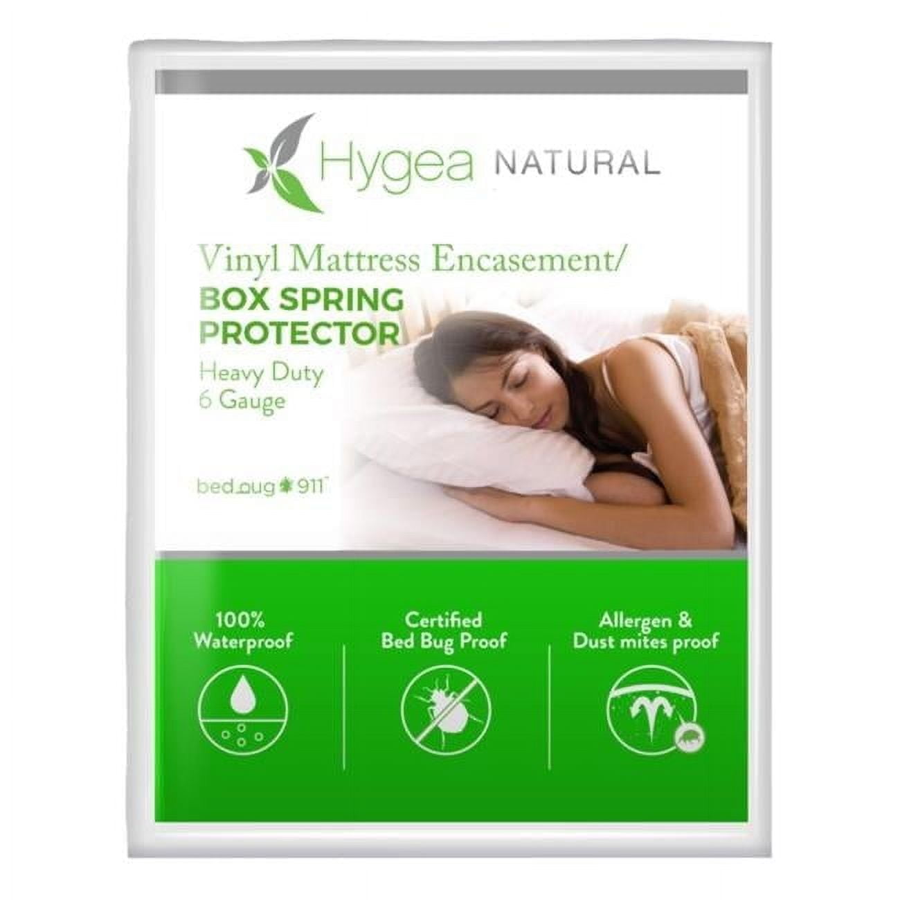 6 Gauge Vinyl Bed Bug Mattress & Box Spring Cover - Crib Size