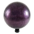 thumbnail image 1 of 6" Gazing Globe, Plum, Crackle, 1 of 11