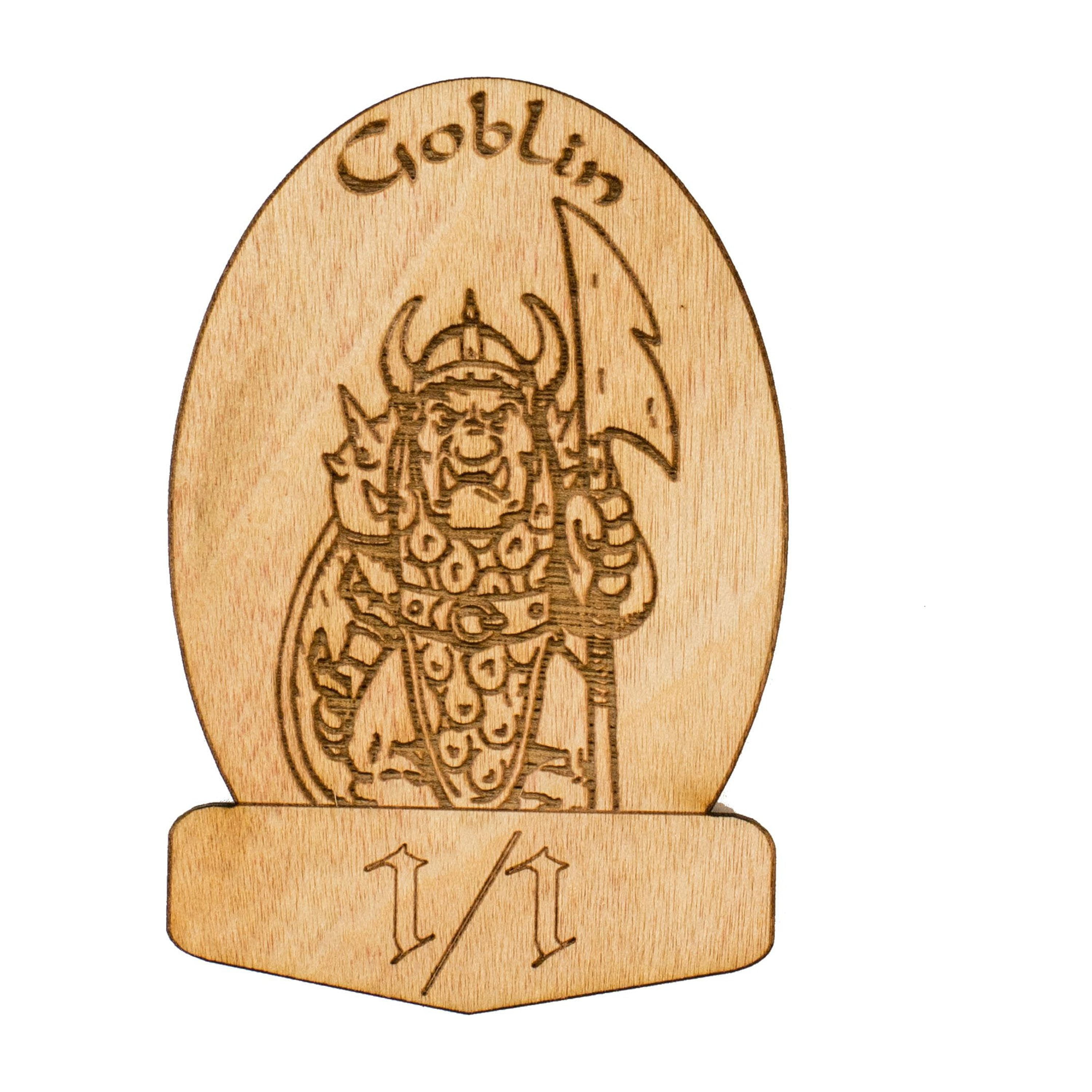 6 Goblin Game Tokens 2 6 Goblin Game Tokens 2
