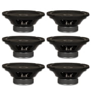 6 Goldwood Sound GW-8004/8 Two Way 8" Woofers with Tweeters 50 Watt each 8ohm Speakers