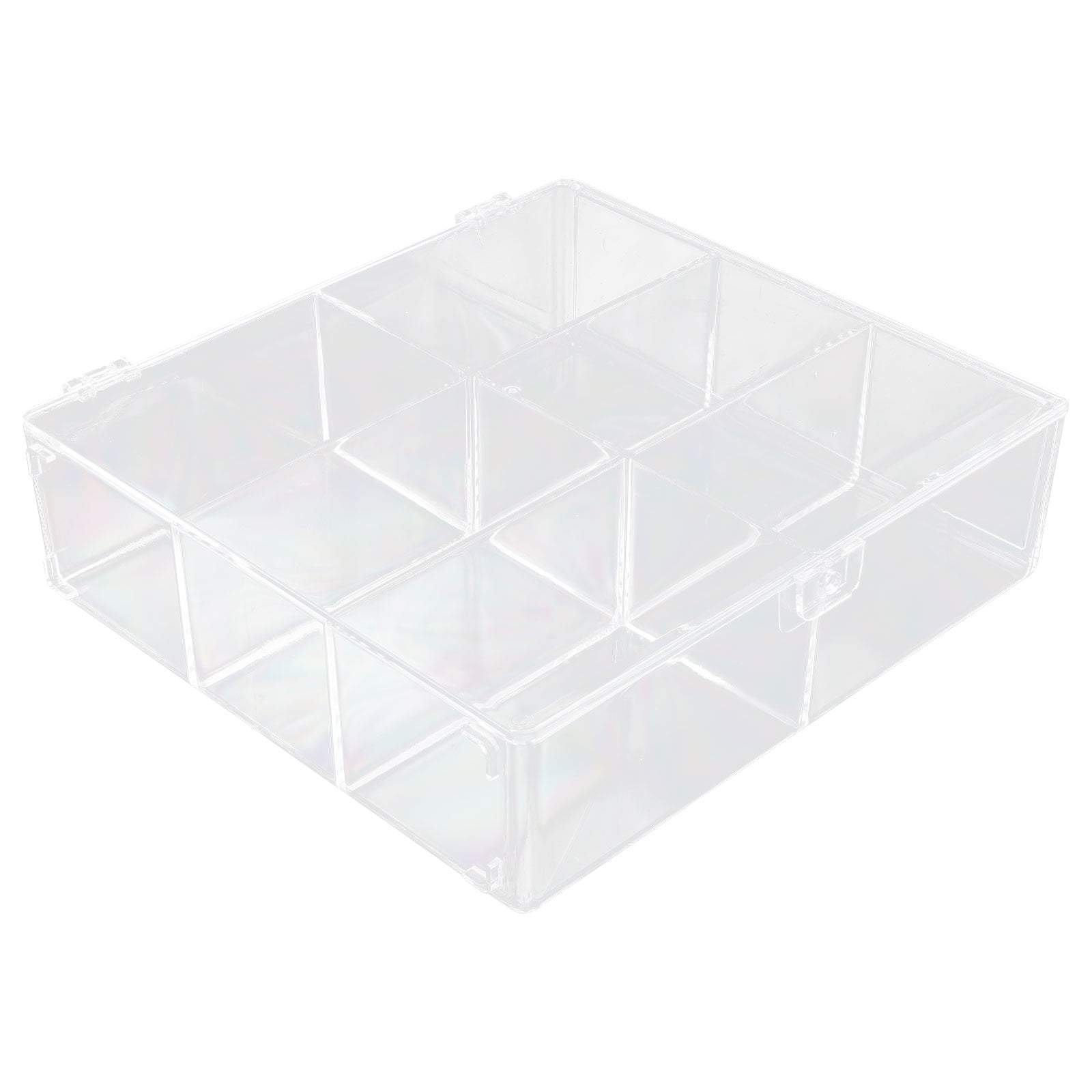 6 Grid Display Box Display Shelf Clear Boxes Action Figure Storage