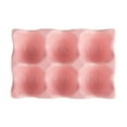 thumbnail image 1 of 6 Grids Ceramic Egg Holder, Chicken Egg Trays, Ongmies 6-Grid Ceramic Egg Holder – Egg Storage Organizer for Refrigerator & Countertop Display, 1*Egg Rack, 1 of 4