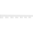 thumbnail image 1 of 6"H x 1"P x 84"L Monroe Architectural Grade PVC Dentil Trim, 1 of 10