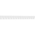 thumbnail image 1 of 6"H x 1"P x 90"L Wilson Architectural Grade PVC Dentil Block Trim, 1 of 10